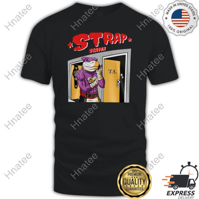 Strap Season 3.0 T Shirt Danger Swim At Your Own Risk Errol Spence Merch