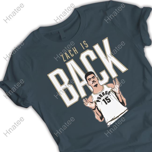 Zach Edey Zach Is Back Tee Black