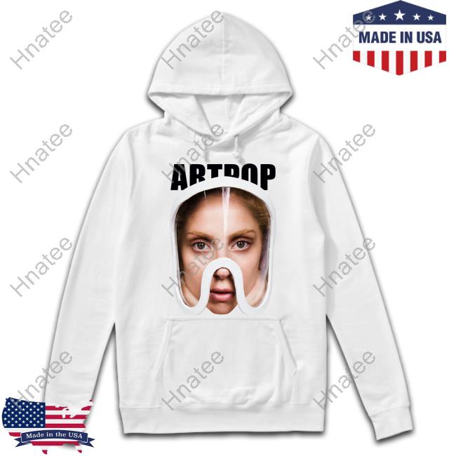 Official Lady Gaga Shop Merch Artpop Mask White Crewneck