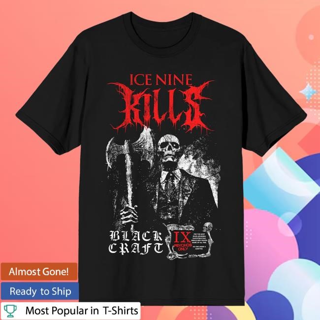 INK Skeleton Corpses Tee Shirt Ice Nine Kills Merch