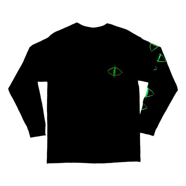 Official Critical Role Merch Store Shop Eyes Of Nine L/S T Shirt Green CriticalRole
