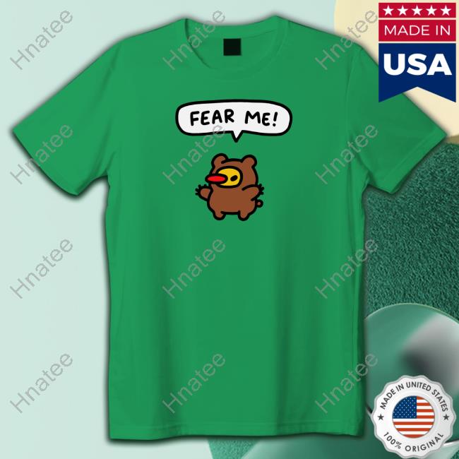 Official Grebcomics Fear Me Tee Shirt