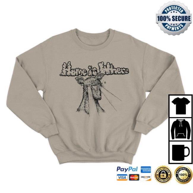 Home Is Where - Deer Crewneck Sweatshirt