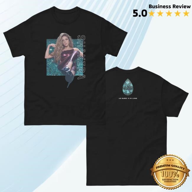 Official Shakira Merch Store Emerald T Shirt