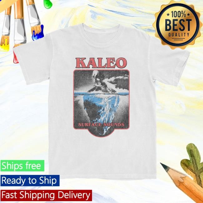 Official Kaleo Shop Merch Surface Sounds Voyager Tee