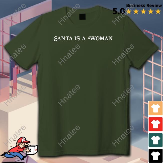 Santa Is A Woman Crewneck Sweatshirt