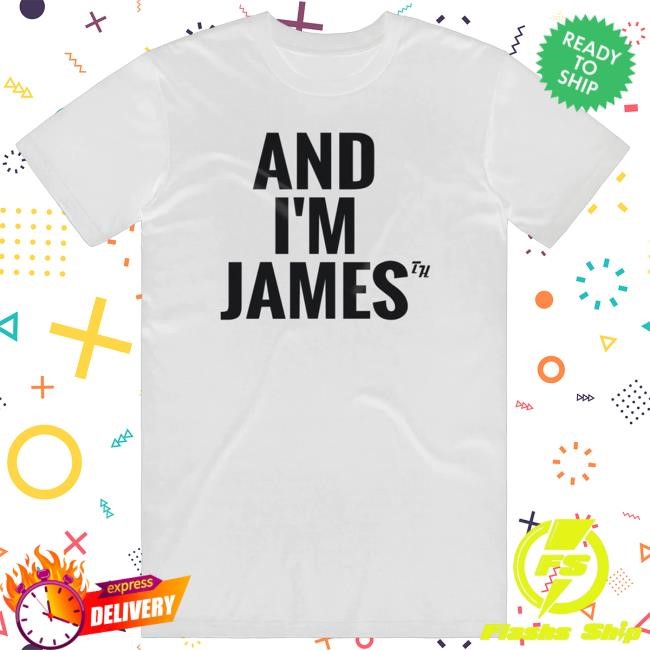 Throttle House - And I'm James - Black New Shirt Throttle House - And I'm James - Black Tee