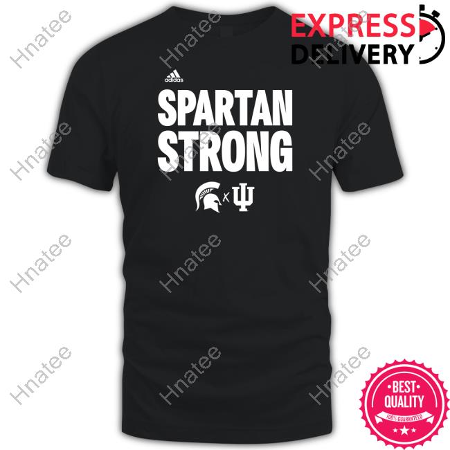 Official Indiana Basketball Spartan Strong Tee