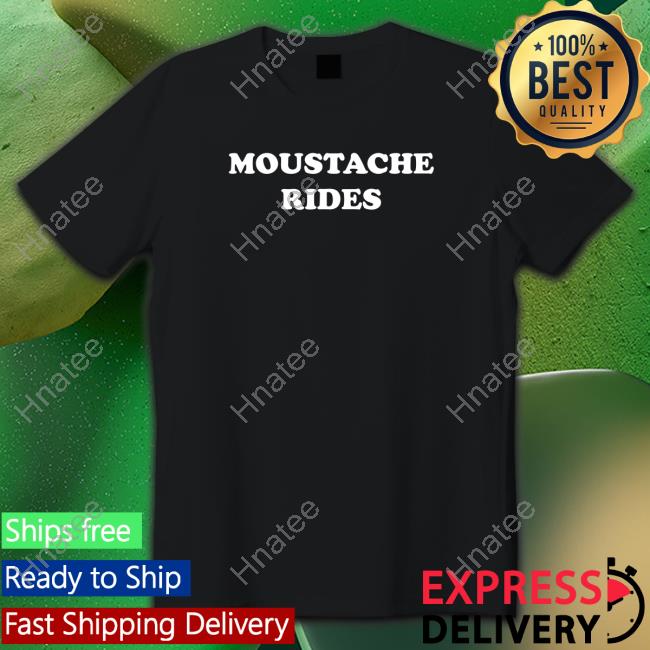 Super 70S Sports Store Moustache Rides T-Shirt