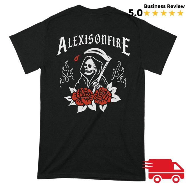 Official Alexisonfire Grim Reaper Est. 2001 T Shirt