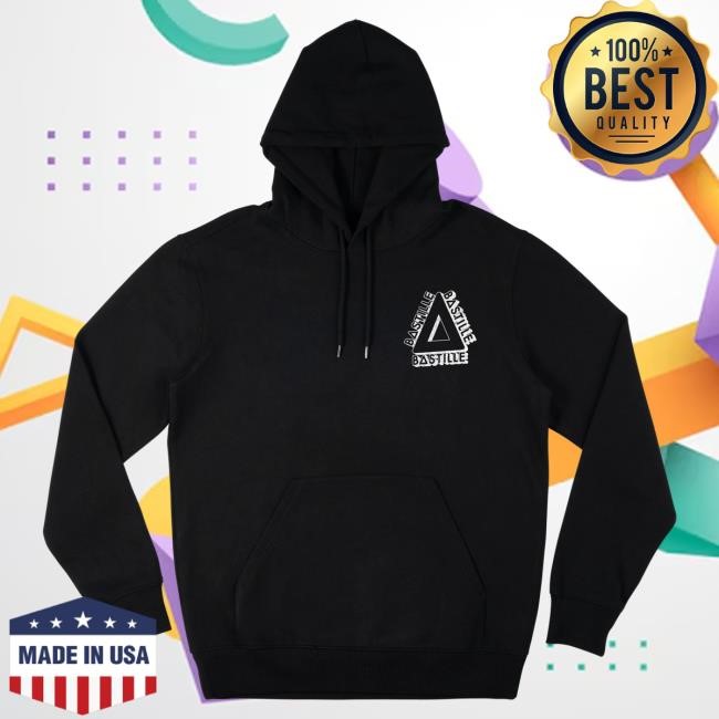 Bastille Band Bastille 3D Triangle Hood Bastille Official Merch Store