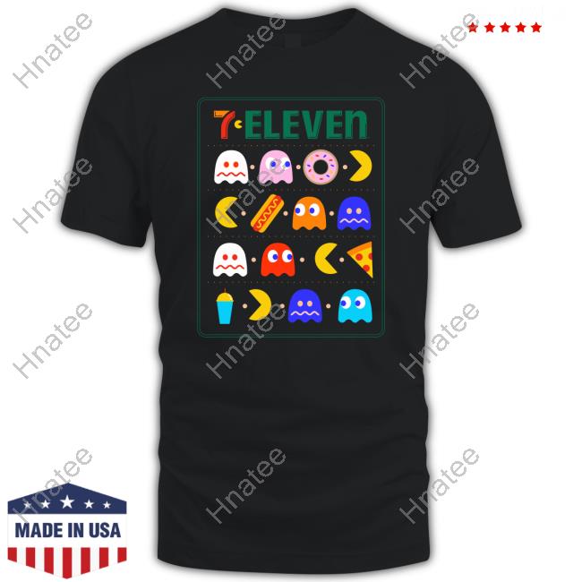 Ja Marr Jungle 7 Eleven Pac Man Shirt