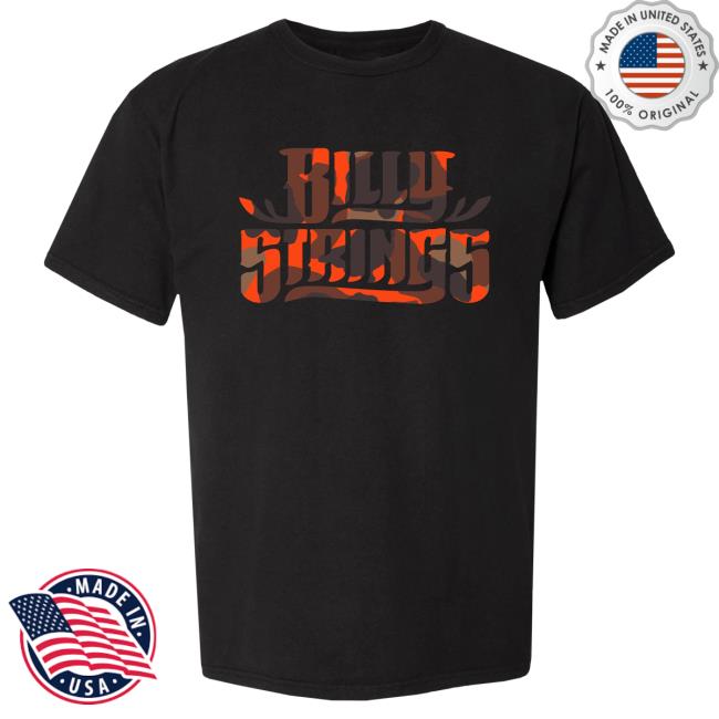 Official Billy Strings Merch Store Shop Billy Strings Duck Camo Classic Logo Attractive Shirt
