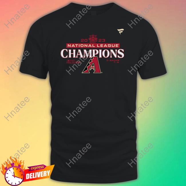 Arizona Diamondbacks Fanatics 2023 National League Champions Locker Room Shirt