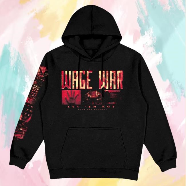 Official Wage War Merch Store Wage War Nail5 Hoodie