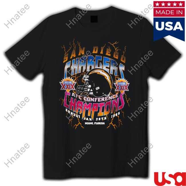 Vintage San Diego Chargers Graphic Tee Shirt