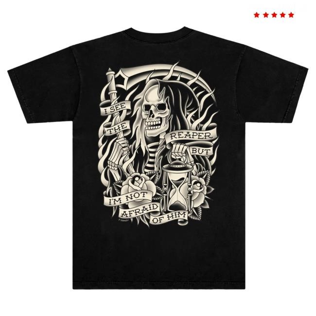 The Ghost Death Skull Reaper Shirts
