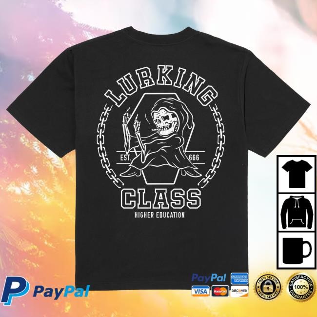 Official Lurking Class Merch Store Lurking Class LCFU T Shirt - Black LurkingClass