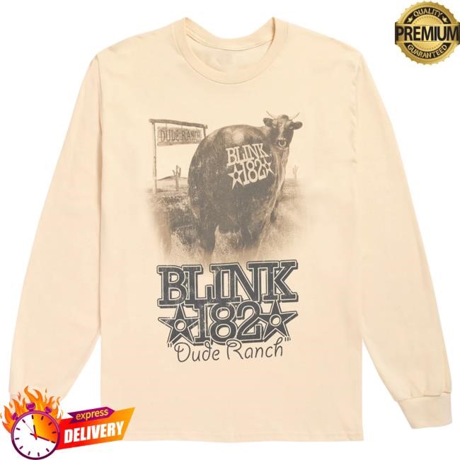 Official Blink 182 Merch Blink-182 Dude Ranch Long Sleeve T-Shirts