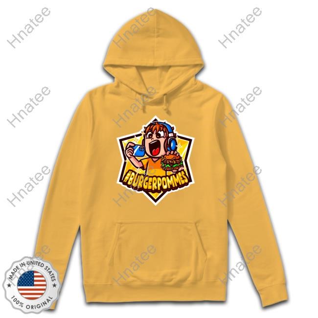 Burger Pommes Merch Lukasbs #BURGERPOMMES BS New Hoodie