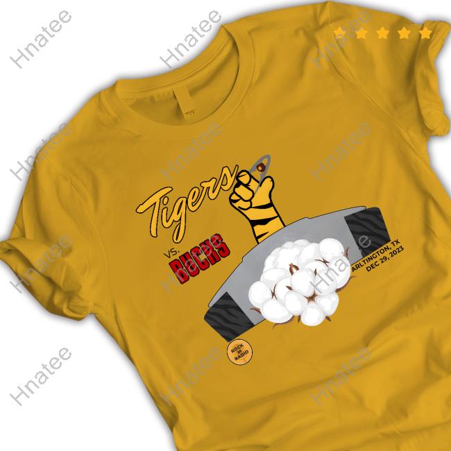 Tigers Vs. Bucks Tshirt Rock M - Bowl Game - Unisex T Shirt Tigers Vs. Bucks T Shirt
