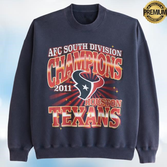Graphic Driven Texans Crewneck Built For Fan Sections