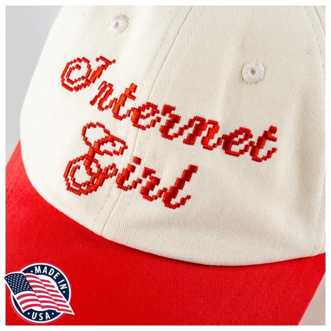 Authentic Internet Girl Ball Cap Katseye Tour Style