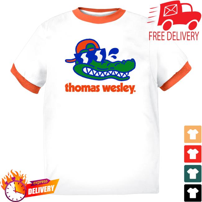 Official Diplo Merch Store Diplo Thomas Wesley X Vinyl Ranch Gator Ringer T-Shirts (Orange)