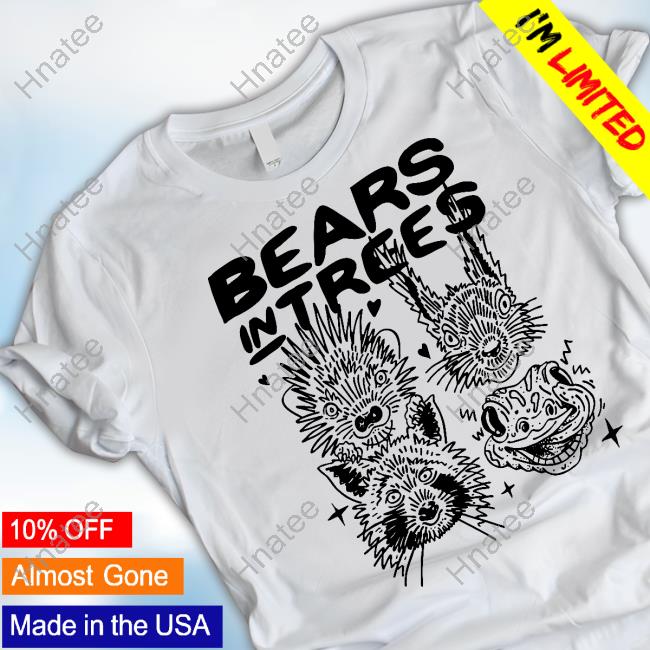 Official Bears In Trees Animals Tee Shirt
