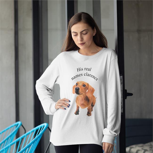 His Real Names Clarence T Shirt White