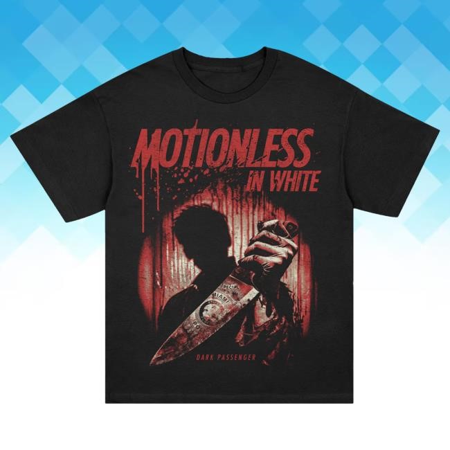 Official Miwmerch Motionless In White Dark Passenger Tee (Black) Miw Merch Store