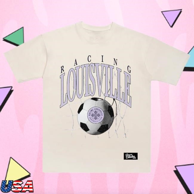 NWSL Shop Store Merch Official Unisex Racing Louisville FC Heavyweight Tee