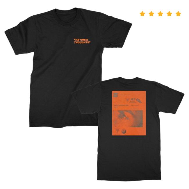 Official Kings Road Merch Store The Drums Abysmal Thoughts Shirts (Black)