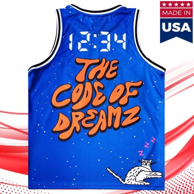 Code of Dreamz Basketball Jersey Zingara Code of Dreamz Basketball Jersey Zingara
