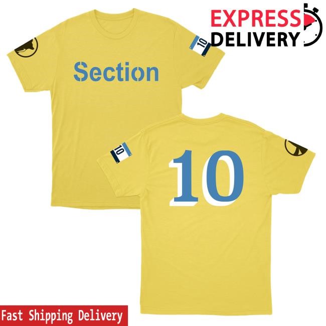 Official Section 10 Merch Shop City Connect Tee Shirt Section