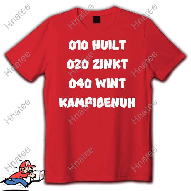 010 Huilt 020 Zinkt 040 Wint Kampioenuh Sweatshirt