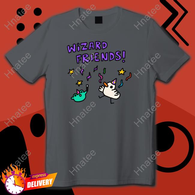 Official Grebcomics Wizard Friends Tee Shirt