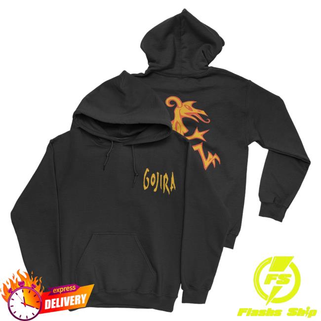 Official Gojira Merch Gojira Dragon Devil T Shirt Gojira Apparel Clothing