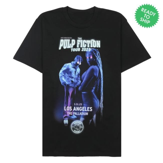 Emotional Oranges Shop Merch The Pulp Fiction Tour Neon Hot Shirt
