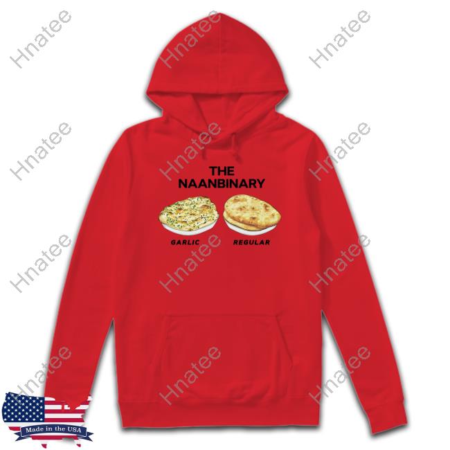The Naanbinary Garlic Regular Tee Shirt