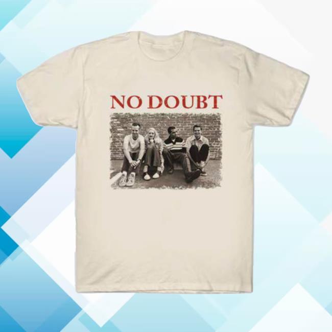 Official No Doubt Merch No Doubt Group Photo Tshirt