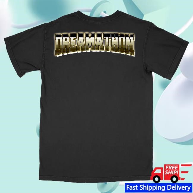 Official Dreamathon Merch Travis Hunter X Buffalo Wild Wings Go Dreams T Shirt