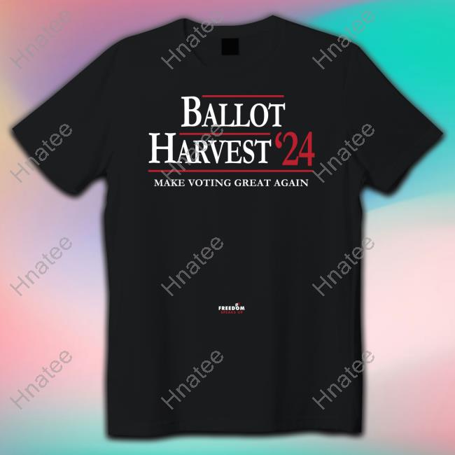 Scott Presler Harvest '24 Make Voting Great Again Tee Shirt