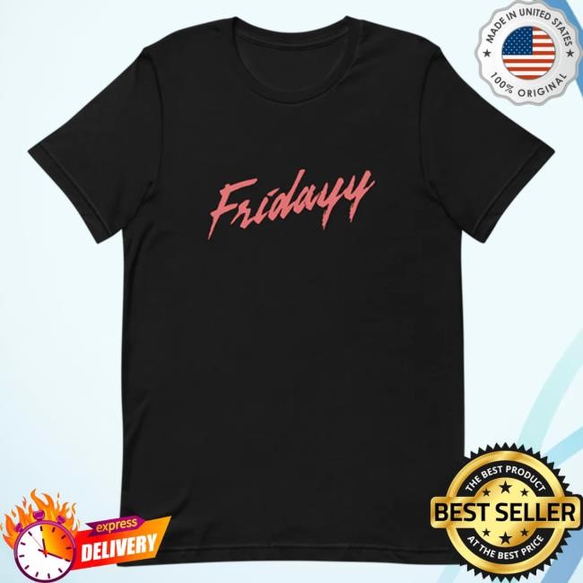 Official Def Jam Store FRIDAYY: FRIDAYY LOGO BLACK SS Popover Shirt