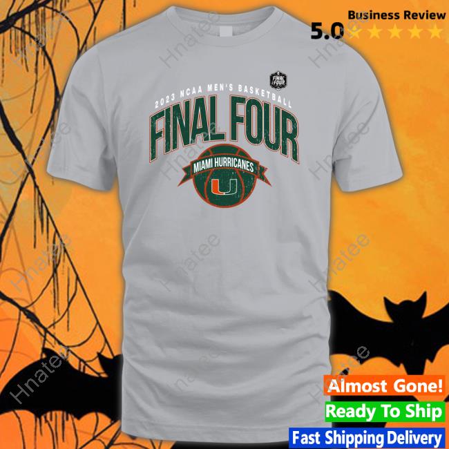Official Miami Hurricanes 2023 Ncaa Final Four Retro T-Shirt