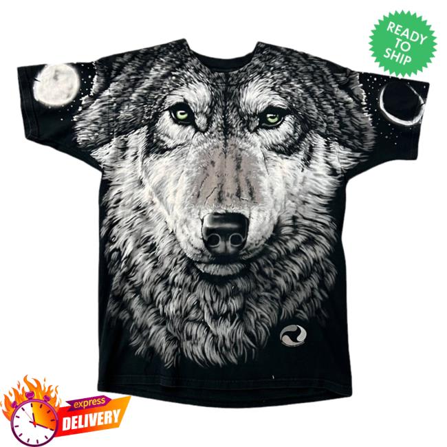 Official Thentwrk Vintage 1995 Wolf AOP T-Shirts 3D All Over Print