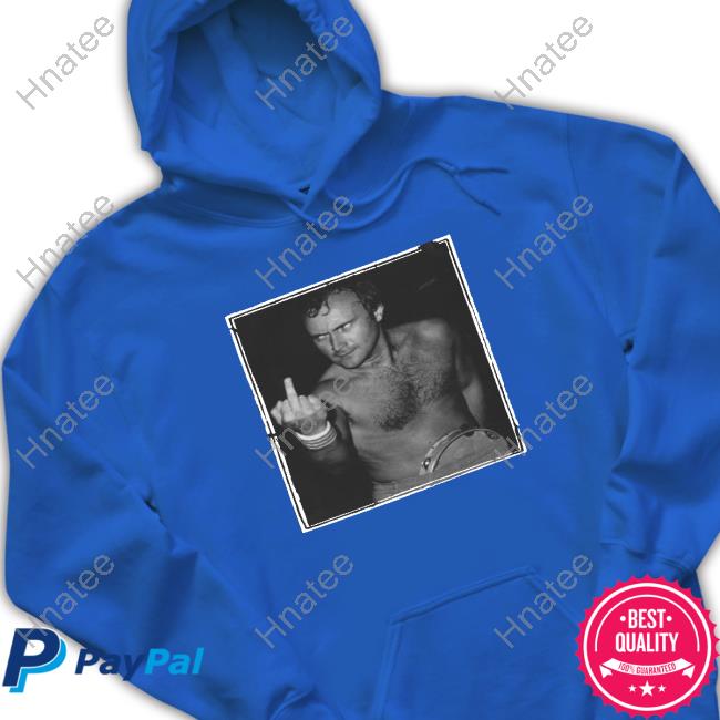 Phil Collins Long Sleeve Tee Shirt Official Phil Collins Long Sleeve Tee Shirt