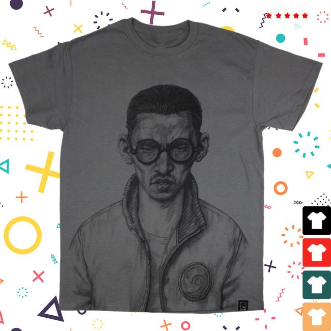 Official Disco Elysium Merch Store Disco Elysium Kim - True Vacholiere Charcoal Shirts Discoelysium Shop