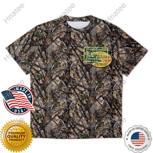 Official Rolling Loud Shop Merch Rl Heavy Duty Trucking Camo New Shirt Shoprollingloud