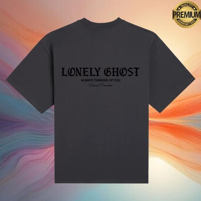 Lonely Ghost Merch Store Lonely Ghost Thoughtful Essential Tshirt Vintage Black